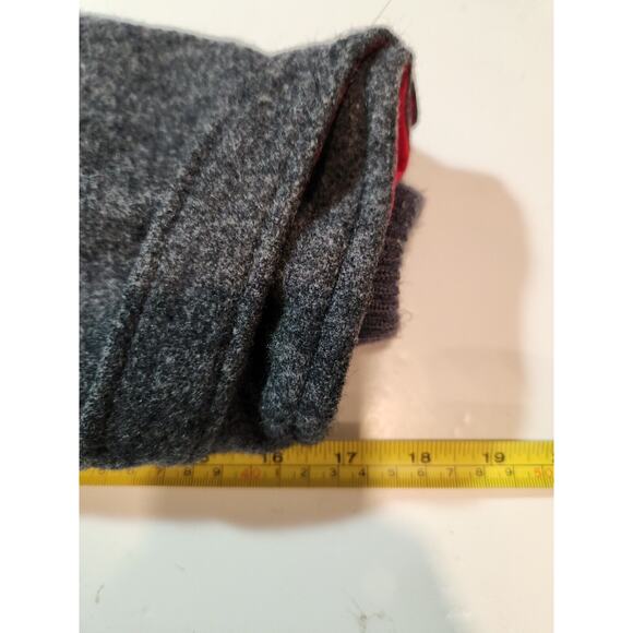 Pendleton Jacket Mens Medium Gray 100% Virgin Wool Vintage Long Winter Preppy - Picture 8 of 10